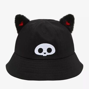 Skelanimals Kit 3D Ears Bucket Hat Black